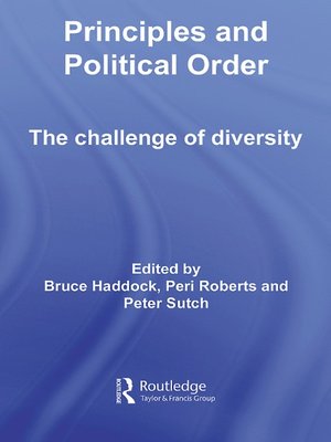 cover image of Principles and Political Order